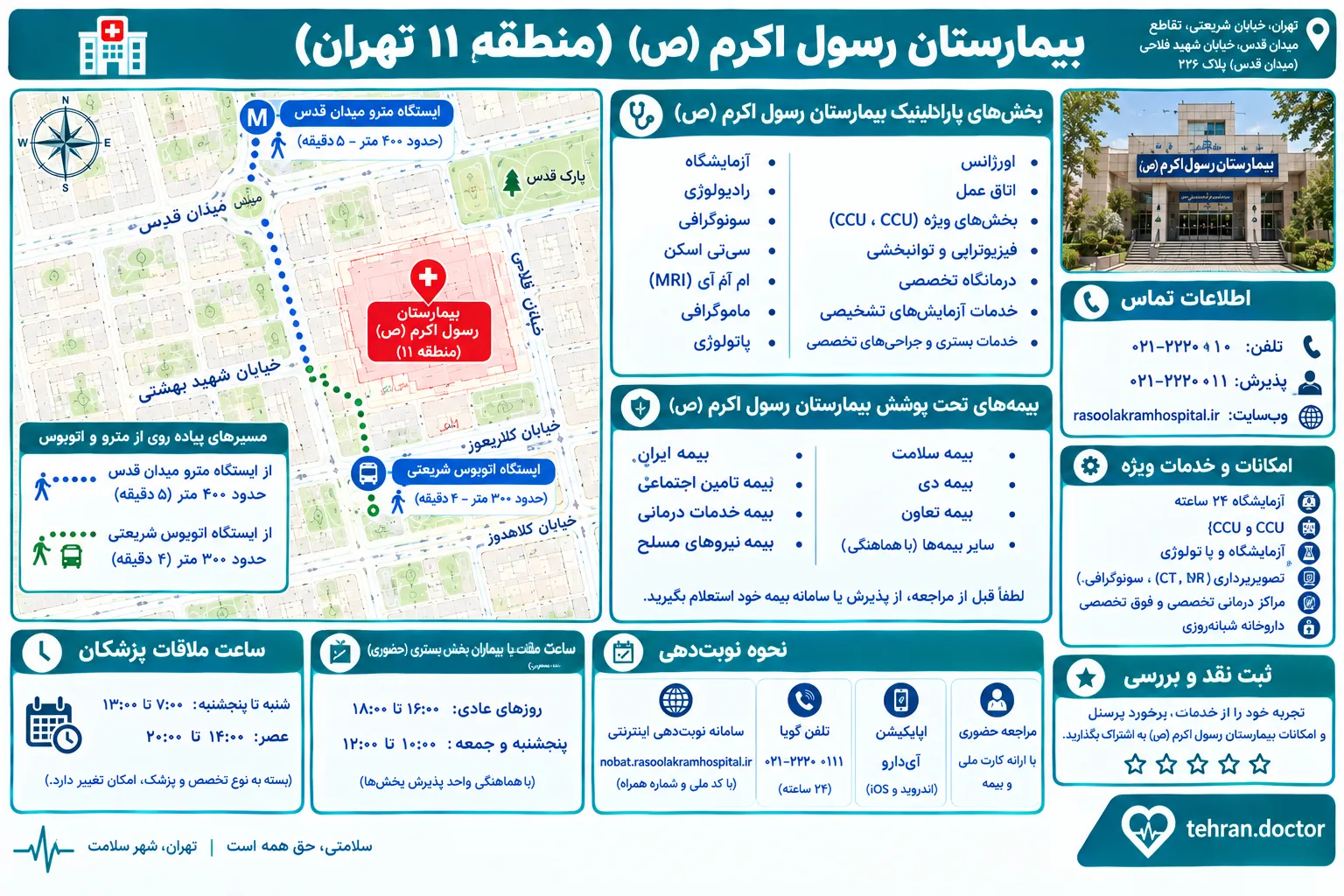 بیمارستان رسول اکرم